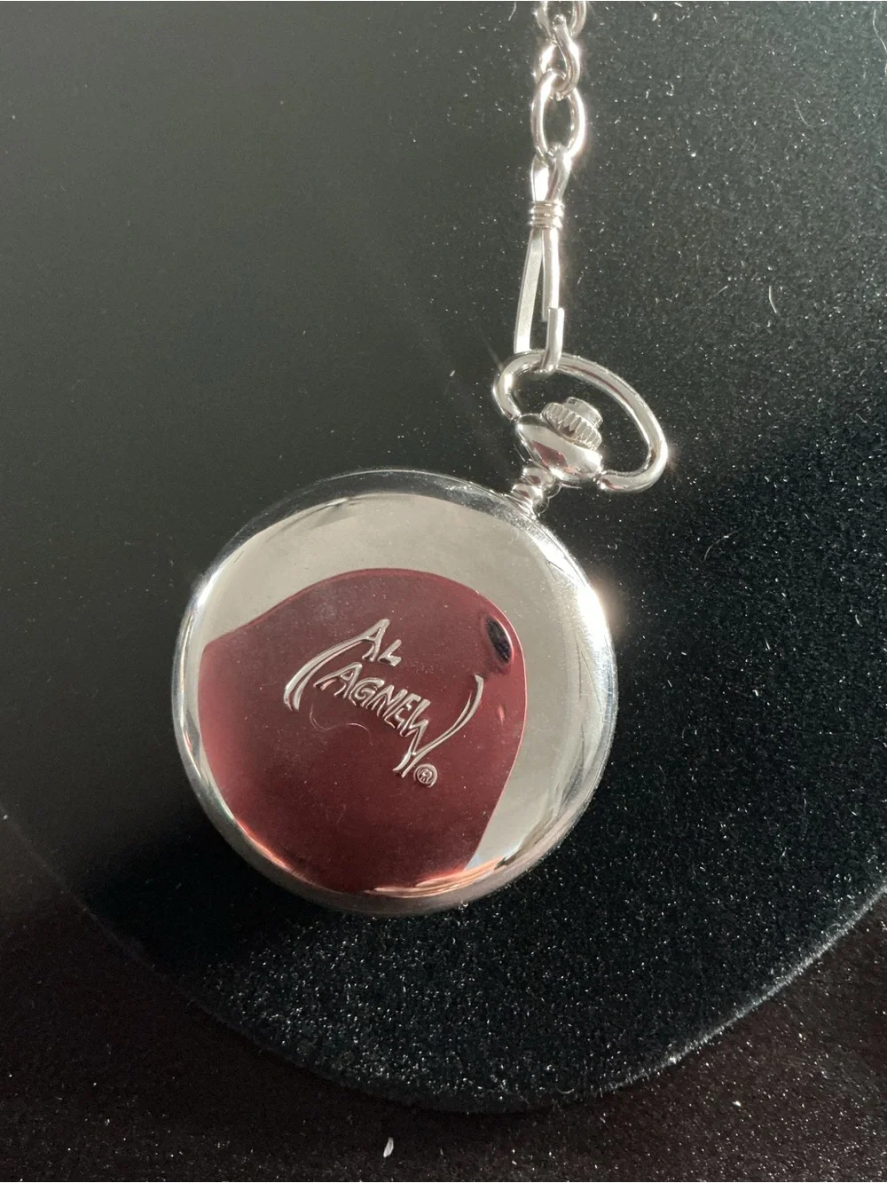 Vintage Avon Majestic Waters Pocket Watch